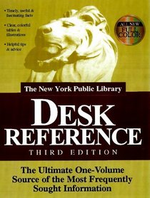 The New York Public Library Desk Reference