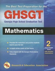 Georgia GHSGT Math (REA) - The Best Test Preparation (Test Preps)