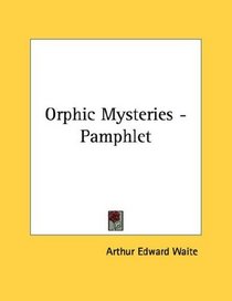 Orphic Mysteries - Pamphlet
