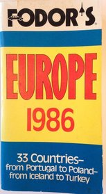 FD Bdgt Europe 1986
