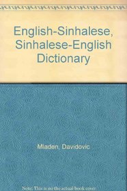 English-Sinhalese, Sinhalese-English Dictionary