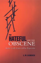 The Hateful And The Obscene: Studies In The Limits Of Free Expression (Toronto Studies in Philosophy)