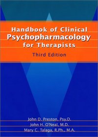 Handbook of Clinical Psychopharmacology for Therapists 3 Ed