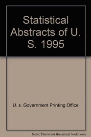 Statistical Abstracts of U. S. 1995