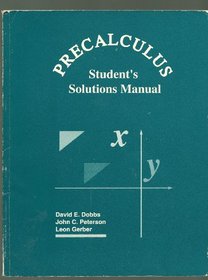 Student's Solutions Manual to Accompany Precalculus
