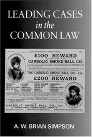 Leading Cases in the Common Law