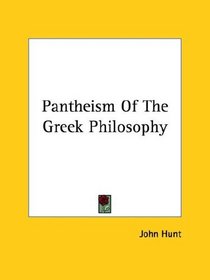 Pantheism Of The Greek Philosophy