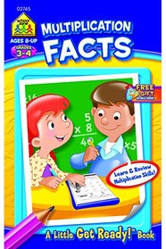 Multiplication Facts, Grades 3-4 (A Little Get Ready! Book)
