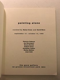 Painting alone, September 12-October 13, 1990