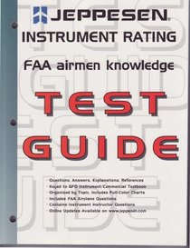 Jeppesen Instrument Rating FAA Airmen Knowledge Test Guide (2005)