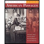 American Passages: A History of the United States, Volume I: To 1877, Brief