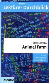 Animal Farm. Diverse Umschlagfarben, unsortiert.
