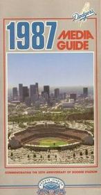 1987 Los Angeles Dodgers Media Guide