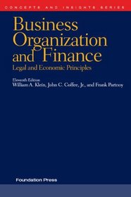 Business Organization and Finance, Legal and Economic Principles, 11th (Concepts and Insights)