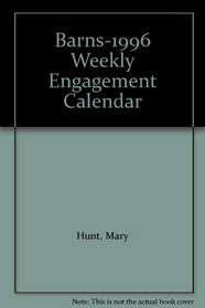 Barns-1996 Weekly Engagement Calendar