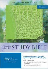 Women of Faith Study Bible Apple Green Gator - GM