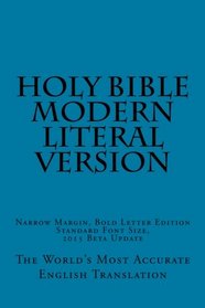 Holy Bible: Modern Literal Version: 2015 Beta