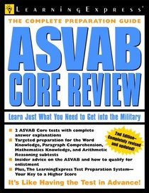 ASVAB Core Review, 2nd Edition (Asvab Core Review)