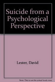 Suicide from a Psychological Perspective