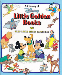A Treasury of Disney Little Golden Books: 22 Best-Loved Disney Stories