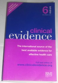 Clinical Evidence (Issue 6)