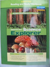 Prentice Hall Science Explorer: From Bacteria to Plants (Guided Reading and Study Workbook)