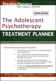 The Adolescent Psychotherapy Treatment Planner (Practice Planners)