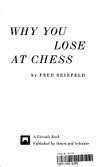 Why You Lose at Chess