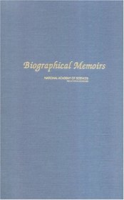 Biographical Memoirs: V.87 (<i>Biographical Memoirs:</i> A Series)