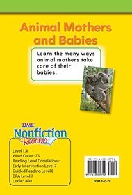 Animal Mothers and Babies (TIME FOR KIDS Nonfiction Readers)