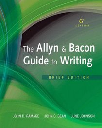 Allyn & Bacon Guide to Writing, The, Brief Edition Plus NEW MyCompLab with eText -- Access Card Package (6th Edition)