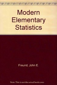 *Modern Elementary Stats **