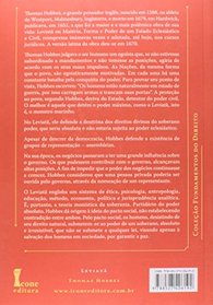 Leviat. Ou a Matria, Forma e Poder de Um Estado Eclesistico e Civil (Em Portuguese do Brasil)