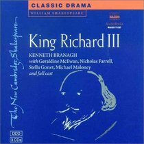King Richard III Audio CD Set (3 CDs) (New Cambridge Shakespeare Audio)