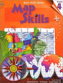 Map Skills, Grade 4 (Basic Skills Series)