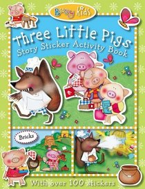 Busy Kids Sticker Storybook Three Little Pigs