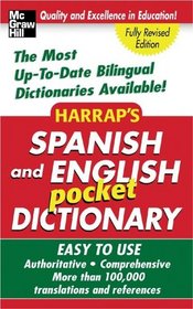 Harrap's Spanish and English Pocket Dictionary