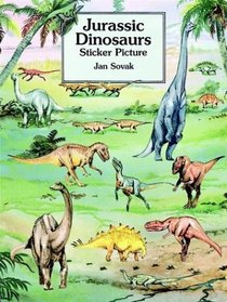Jurassic Dinosaurs Sticker Picture (Sticker Picture Books)