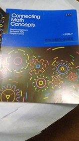 Connecting Math Concepts - Level F - Teacher's Material - Includes 2 Presentation Books, Teacher's Guide and Answer Key