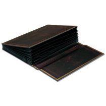 Paperblanks Black Moroccan Faux Leather Accordion Style Expandable File