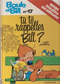 Boule et bill tu te rappelles bill n 17