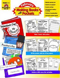 February: Making Books with Pockets: Grades 1-3