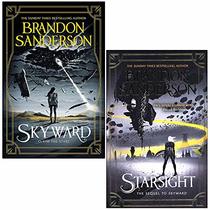 Brandon Sanderson Skyward Series 2 Books Collection Set (Skyward Claim the Stars, Starsight The Sequel to Skyward)