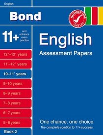Bond Verbal Reasoning Assessment Papers Book 2. 9-10 Years
