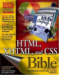 HTML, XHTML, and CSS Bible (Bible)