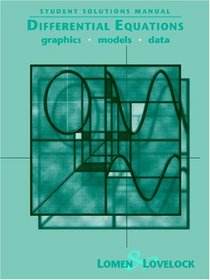 Differential Equations: Graphics, Models, Data
