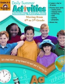 Daily Summer Activities, Moving from Fourth to Fifth Grade (Daily Summer Activities)