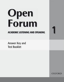 Blackwell: Open Forum 1 AK & Tb P