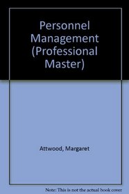 Personnel Management (Macmillan Professional Masters (Business))