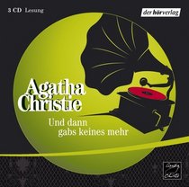 Und Dann Gabs Keines Mehr (Ten Little Indians) (Audio CD) (German Edition)